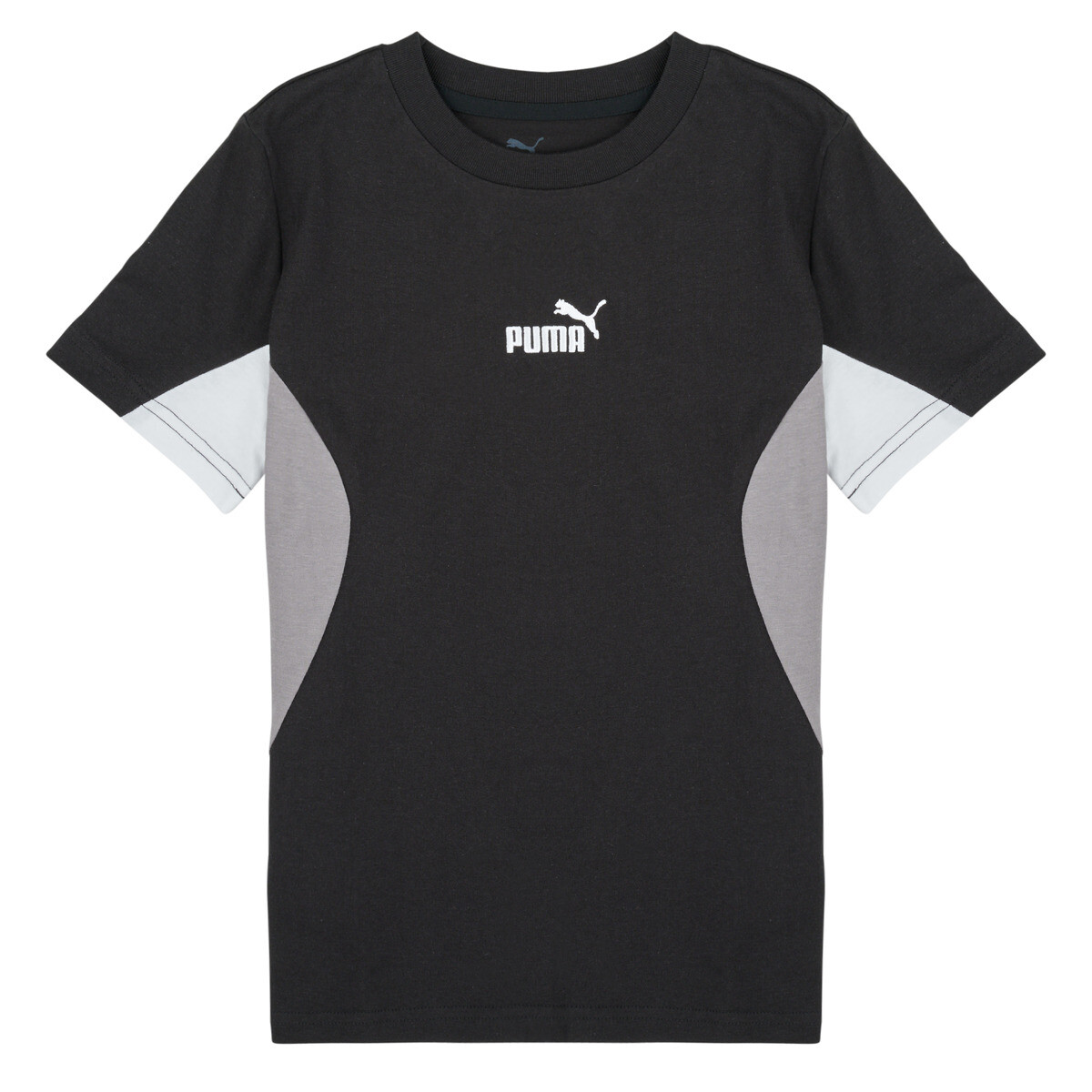 Puma  ESS BLOCK Tee  Černá
