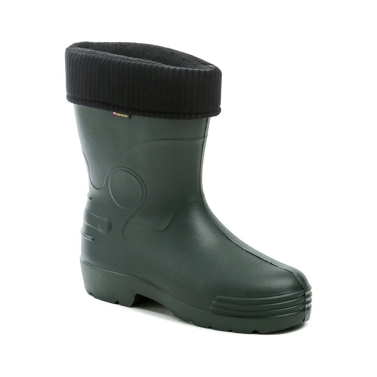 Arno  Demar 3910 pánské khaki zimní gumáky  Zelená