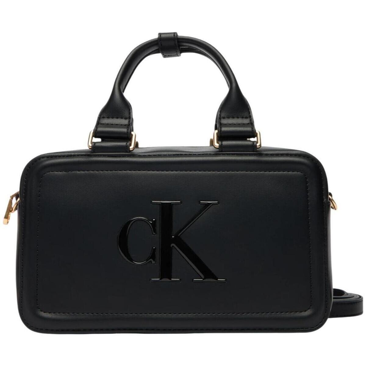 Calvin Klein Jeans  BOLD CK BAULETTO CROSSBODY LV04F3411G  Černá