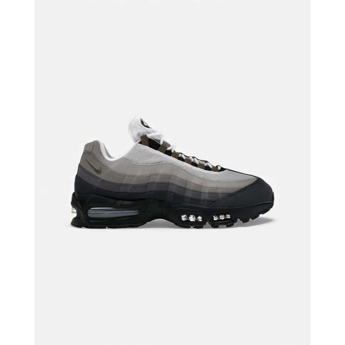 Nike  Air Max 95 OG Big Bubble Black Medium Olive (Women's)  Černá