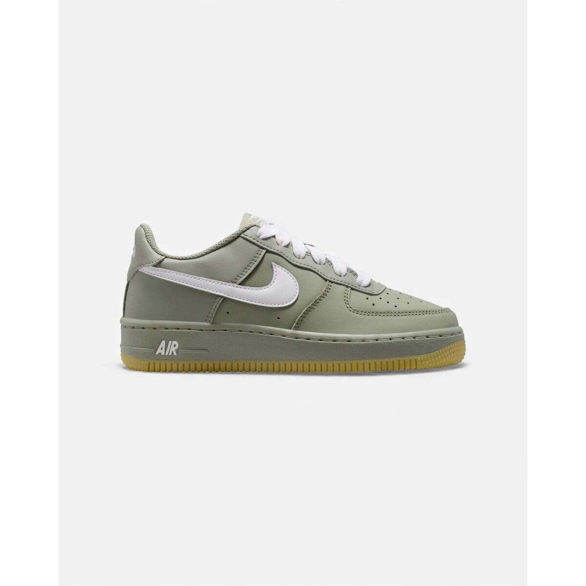 Nike  Air Force 1 Low LV8 Light Army Gum White (GS)  Šedá