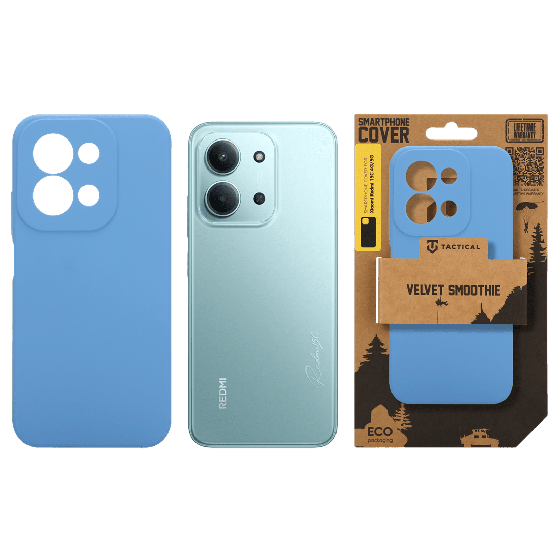 Zadní kryt Tactical Velvet Smoothie pro Xiaomi Redmi 15C 4G/5G, avatar