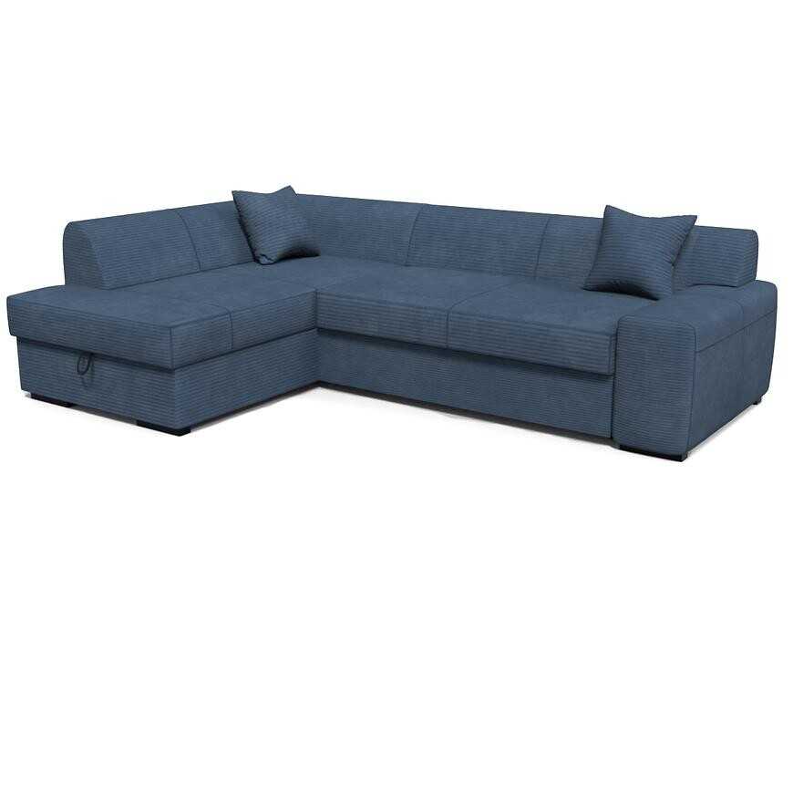 Rohová sedaci soúprava Minos L Poso 5 modrá