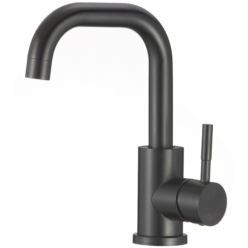 Umyvadlová baterie And Black s otočným výtokem