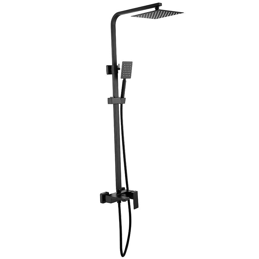 Sprchový set s baterií Remi X 1-F černá