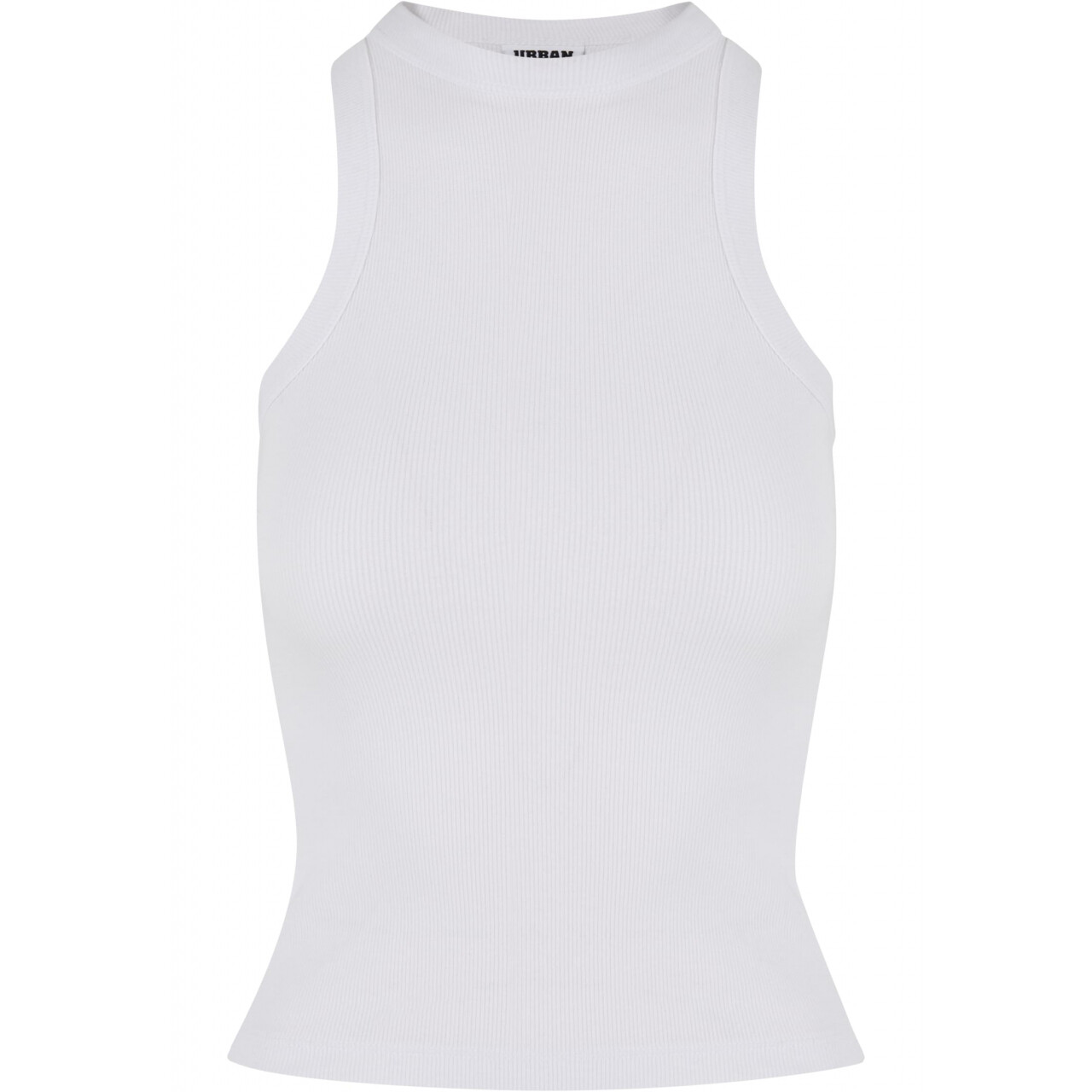 Tílko dámské Urban Classics Ladies Racer Back Rib Top - bílé, XS