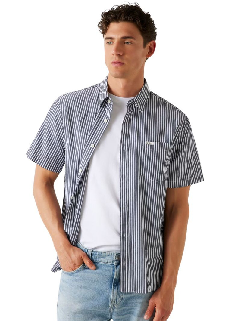 Guess pánská pruhovaná košile M5GH63WE051 L