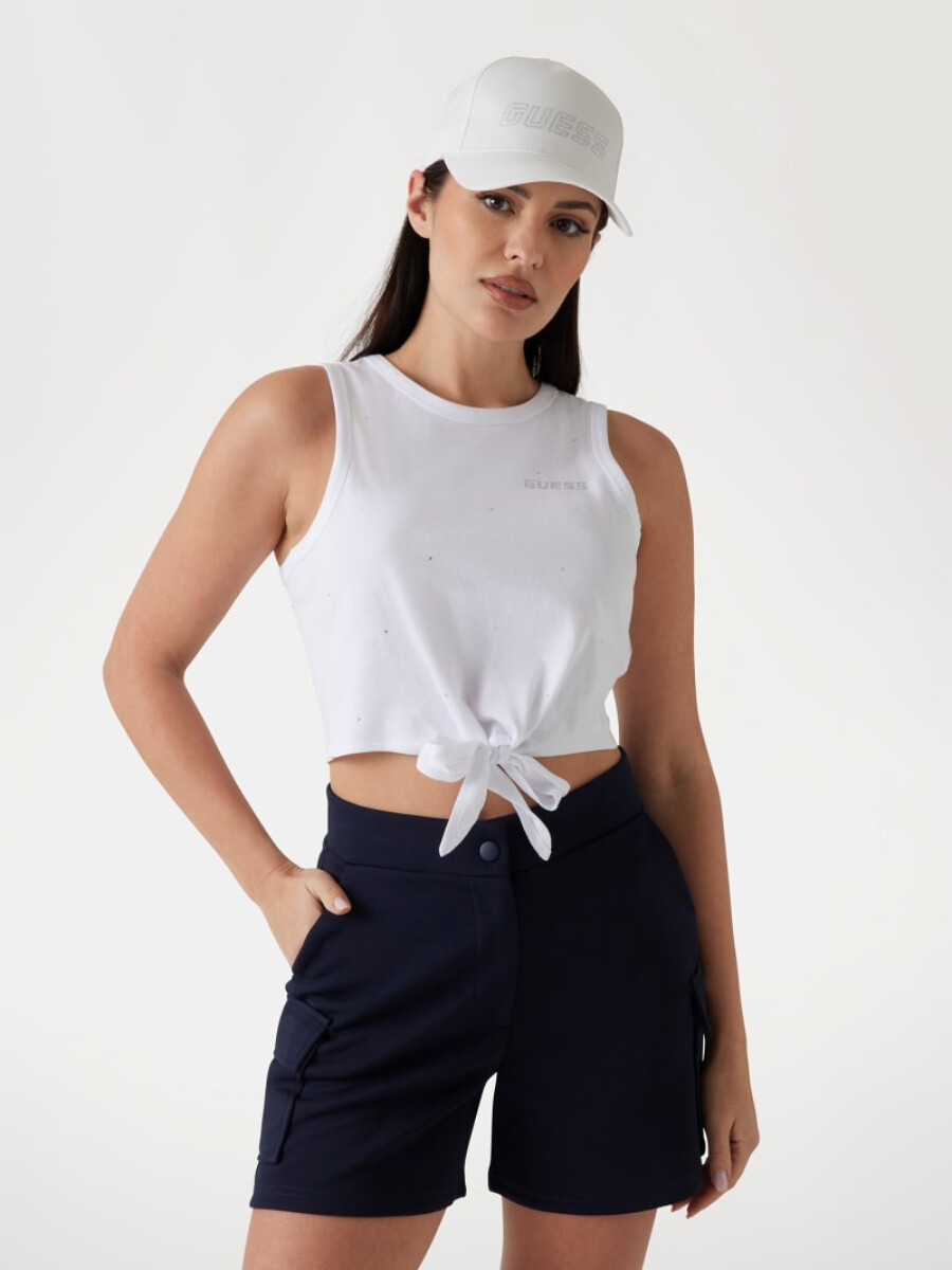 Guess dámský bílý top V5GI01I3Z14 M