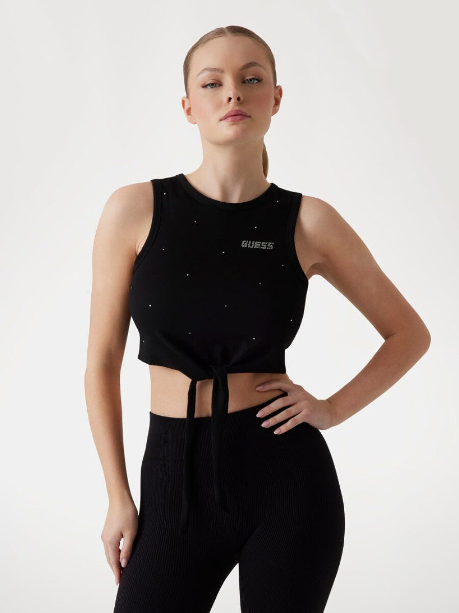 Guess dámský černý top V5GI01I3Z14 S