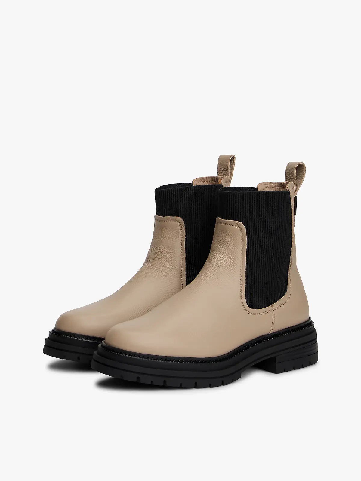 Tommy Hilfiger dámské béžové kotníkové boty FW0FW08771AFE 36