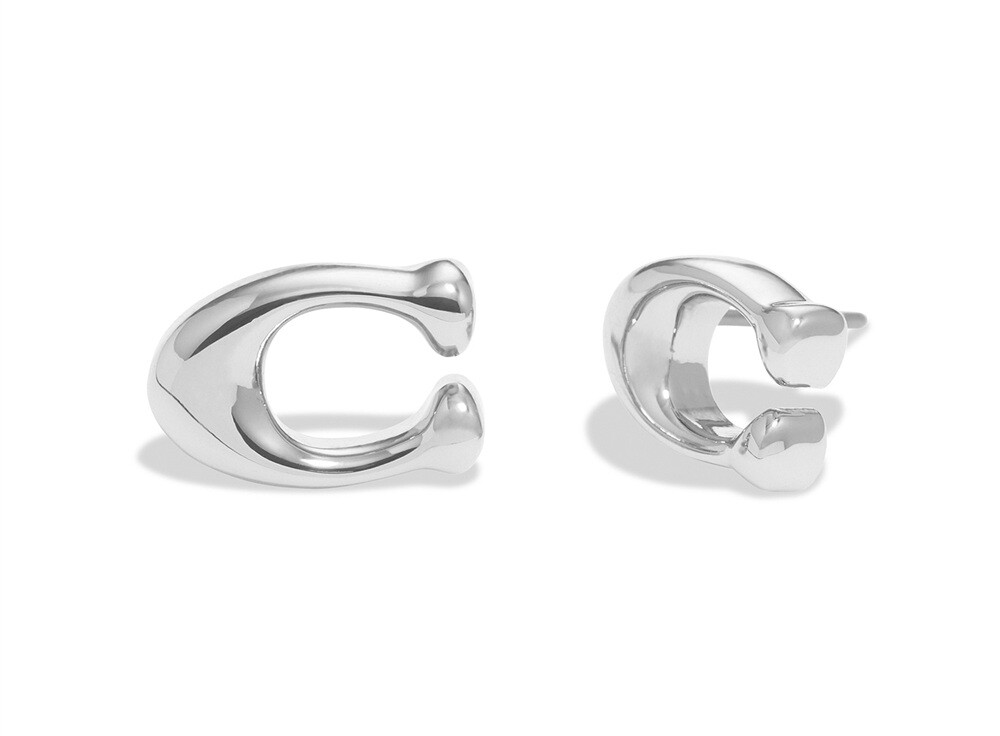 Coach Ikonické náušnice z mosazi 37369816RHO030