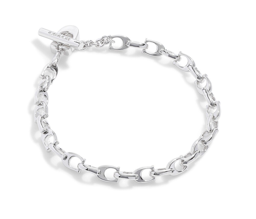 Coach Módní dámský náramek z mosazi 37376745RHO030