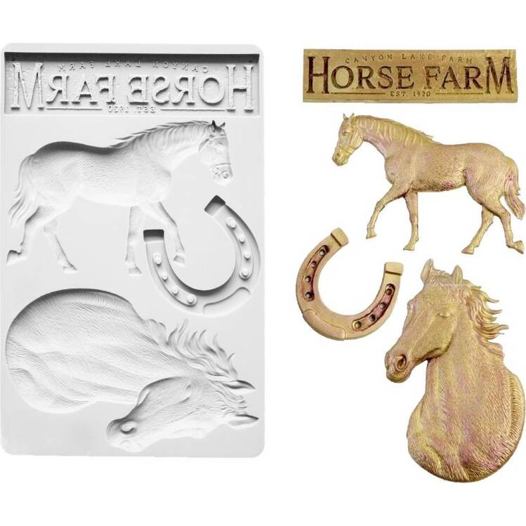 Silikonová formička kůň 20x12,5cm - Cakesicq