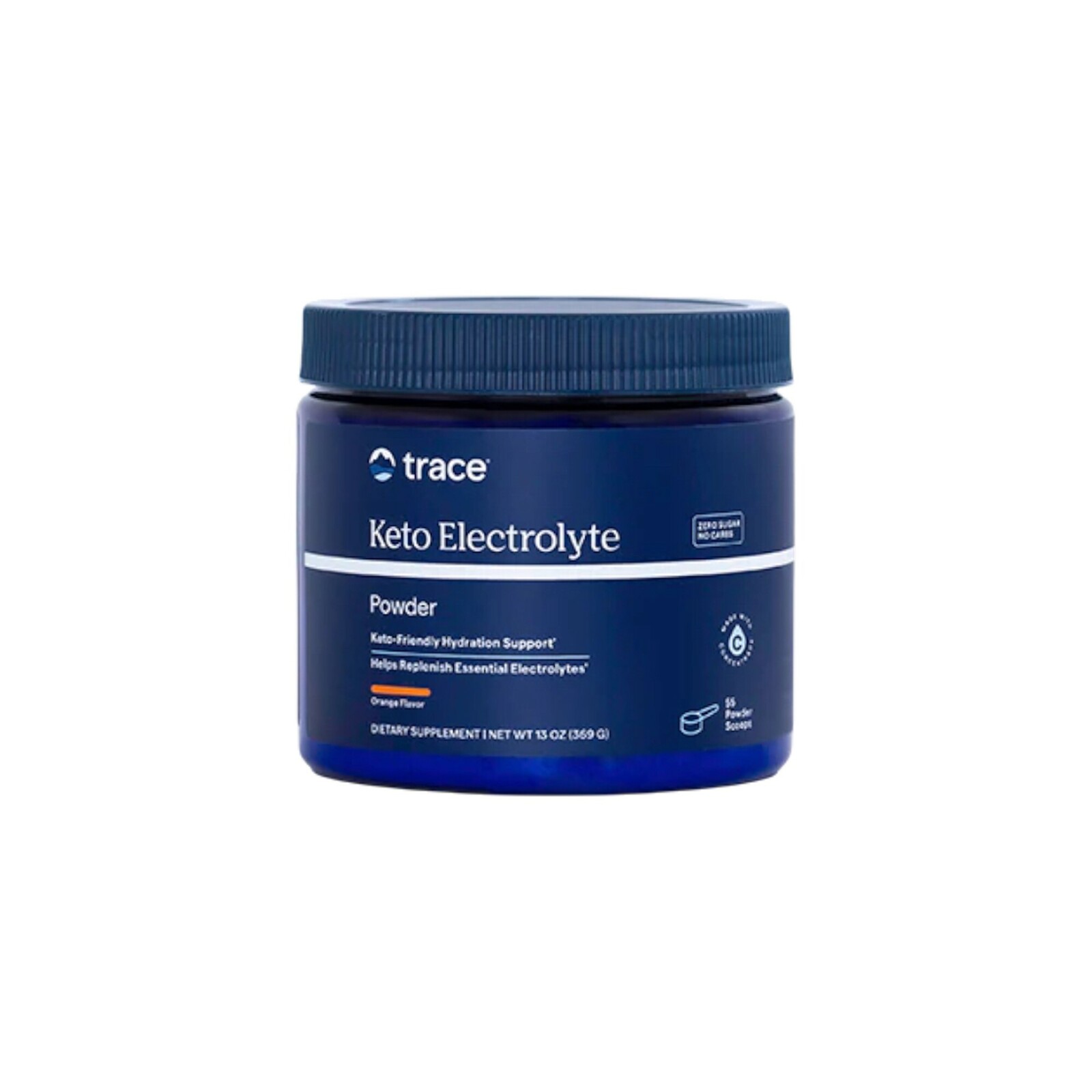 Trace Minerals Keto elektrolyty v prášku příchuť Pomeranč 369 g