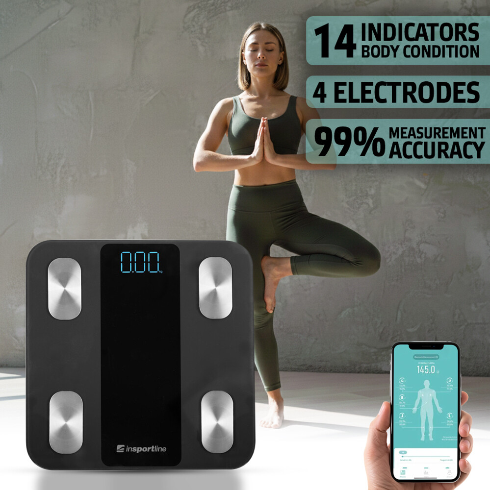 inSPORTline Syncale 20 černá