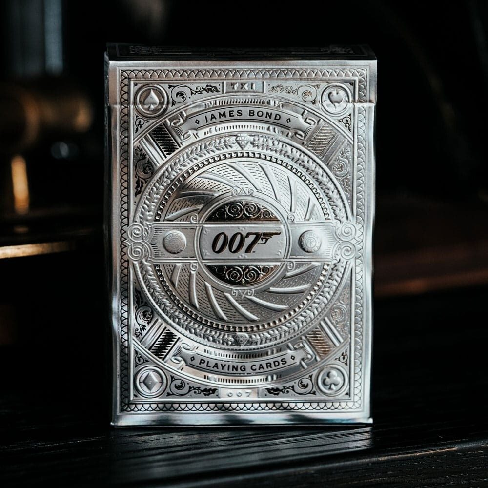 Theory11 | James Bond - luxusní hrací karty 007 - Silver Edition