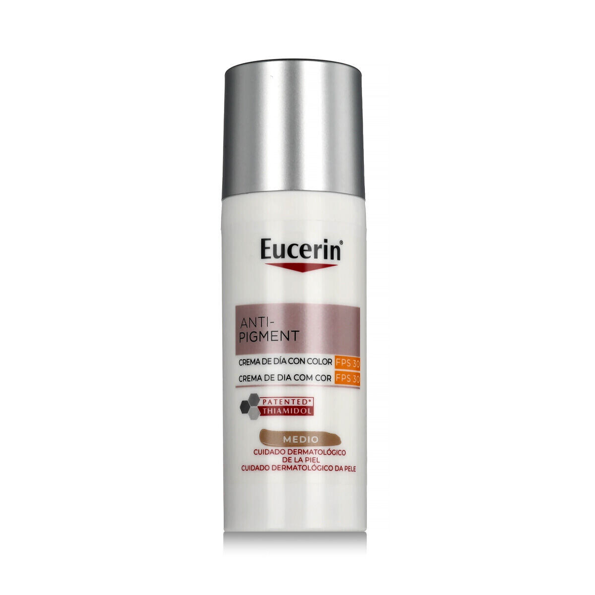Eucerin Anti-Pigment Tinted Day Cream SPF30 denní tónující pleťový krém proti pigmentovým skvrnám 50 ml odstín medium pro ženy
