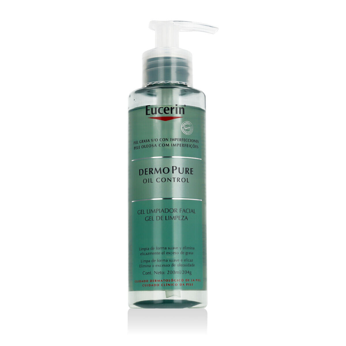 Eucerin DermoPure Oil Control Cleansing Gel exfoliační čisticí gel 200 ml pro ženy