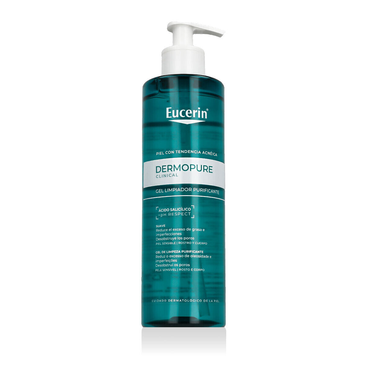 Eucerin DermoPure Cleansing Gel čisticí gel pro aknózní pleť 400 ml pro ženy