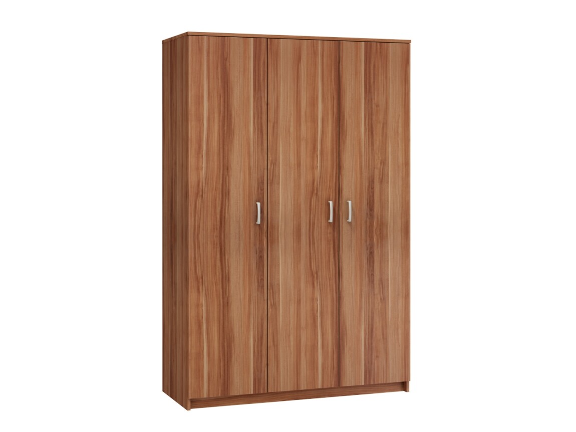 Šatní skříň FAZILKA 3D, švestka wallis, 5 let záruka