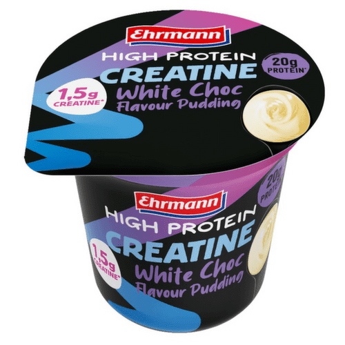 Ehrmann High Protein Creatine Pudding white choco 230 g