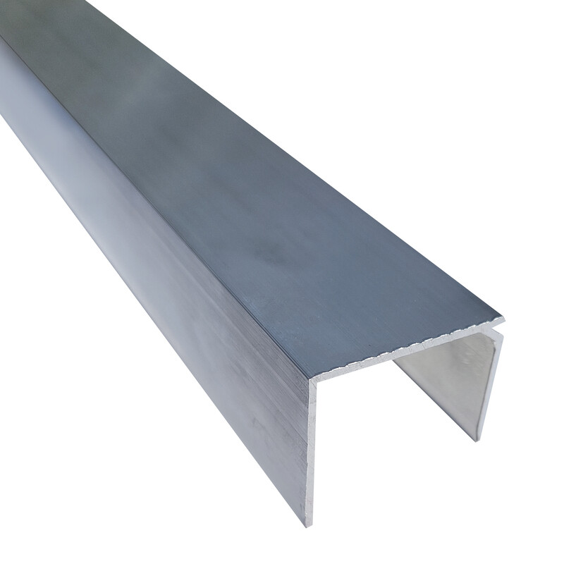 Profil U ukončovací sezobáčkem hliníkový 32 mm délka 6 m