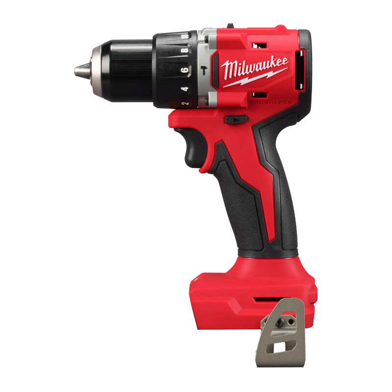 Šroubovák vrtací s příklepem AKU Milwaukee M18BLPDRC-0X bez AKU