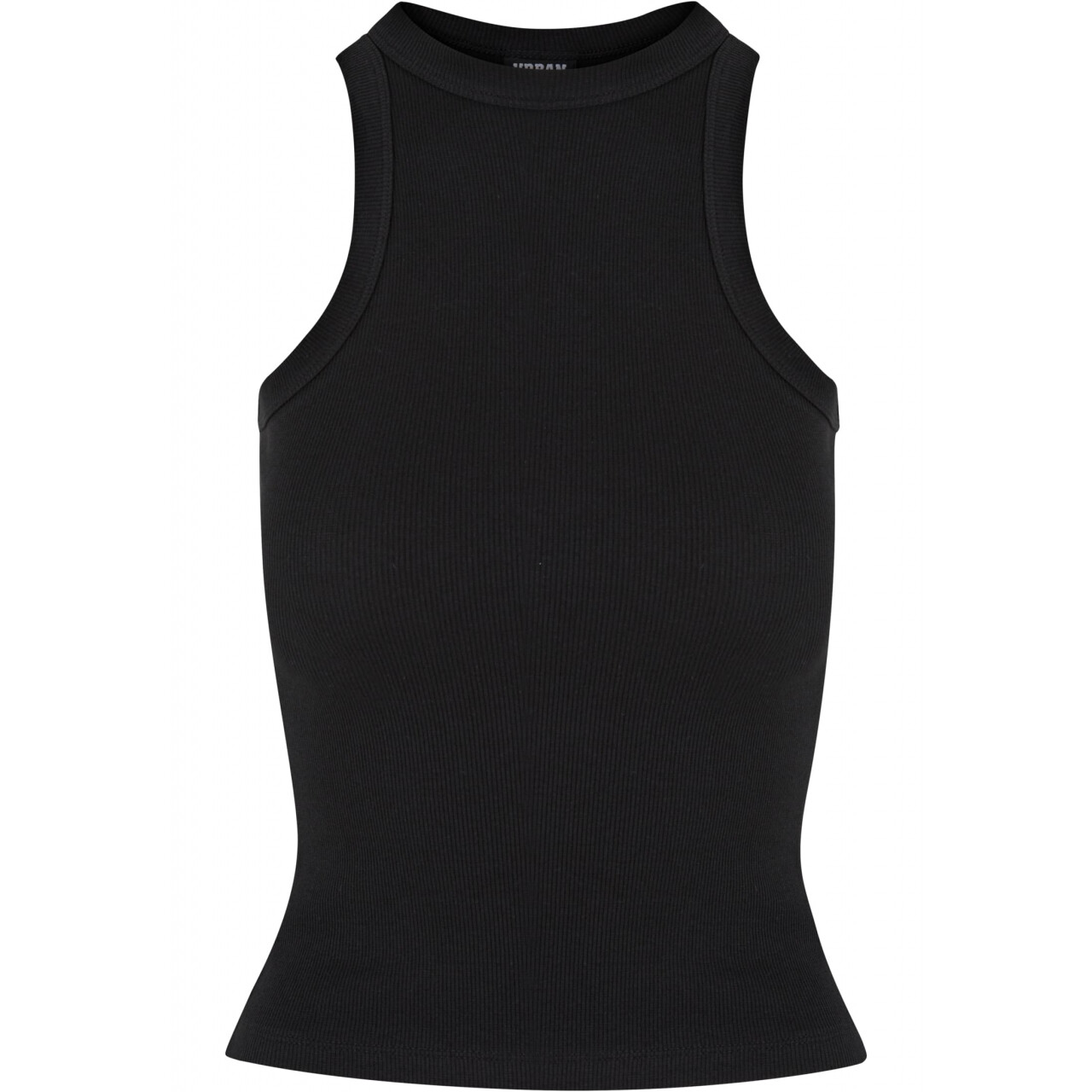 Tílko dámské Urban Classics Ladies Racer Back Rib Top - černé, XS
