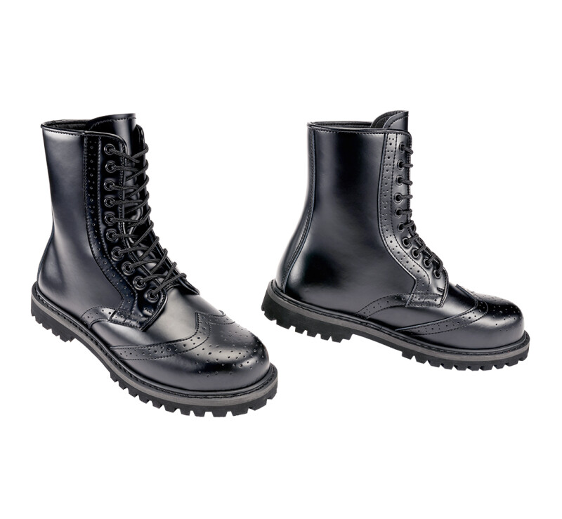 Boty Brandit Phantom Boots Budapester 10-dírkové - černé, 11