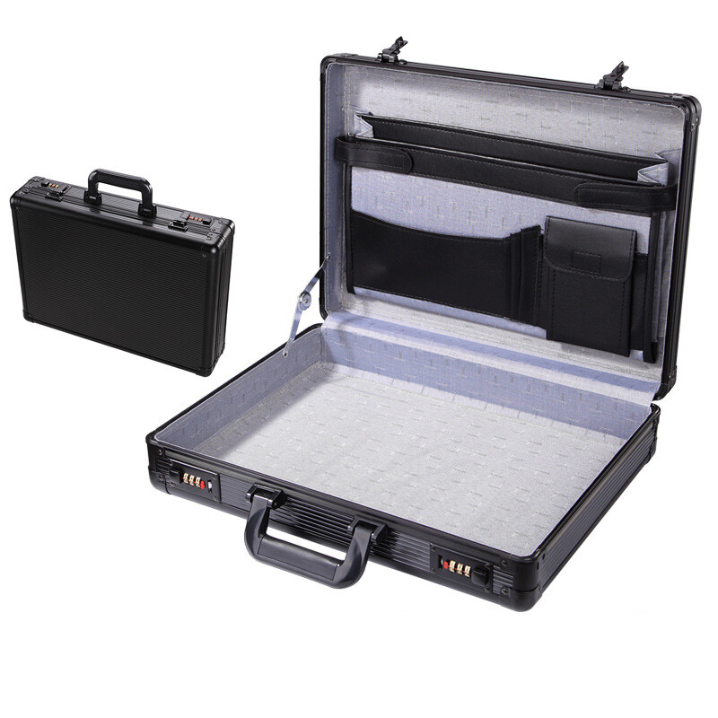 Kufr hliníkový Gaira Diplomat Atache 5111725 - černý