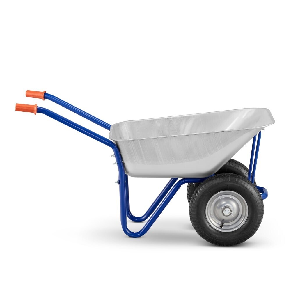 Higher KPGD-567/1 Dvoukolové stavební kolečko 140 L/250 kg