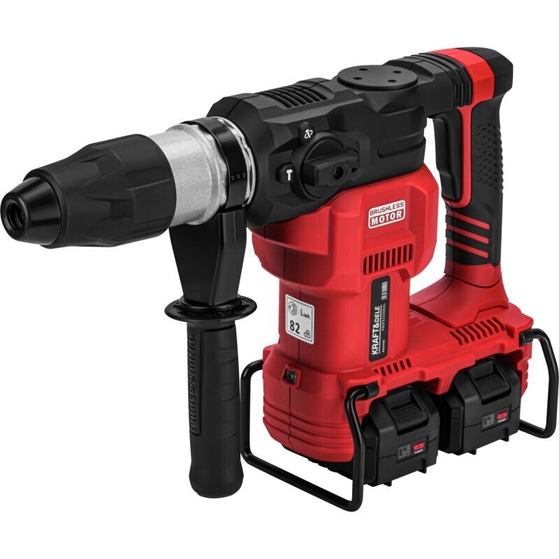 Kraft&Dele KD3192 AKU příklepové vrtací kladivo 2 x 4Ah 42V