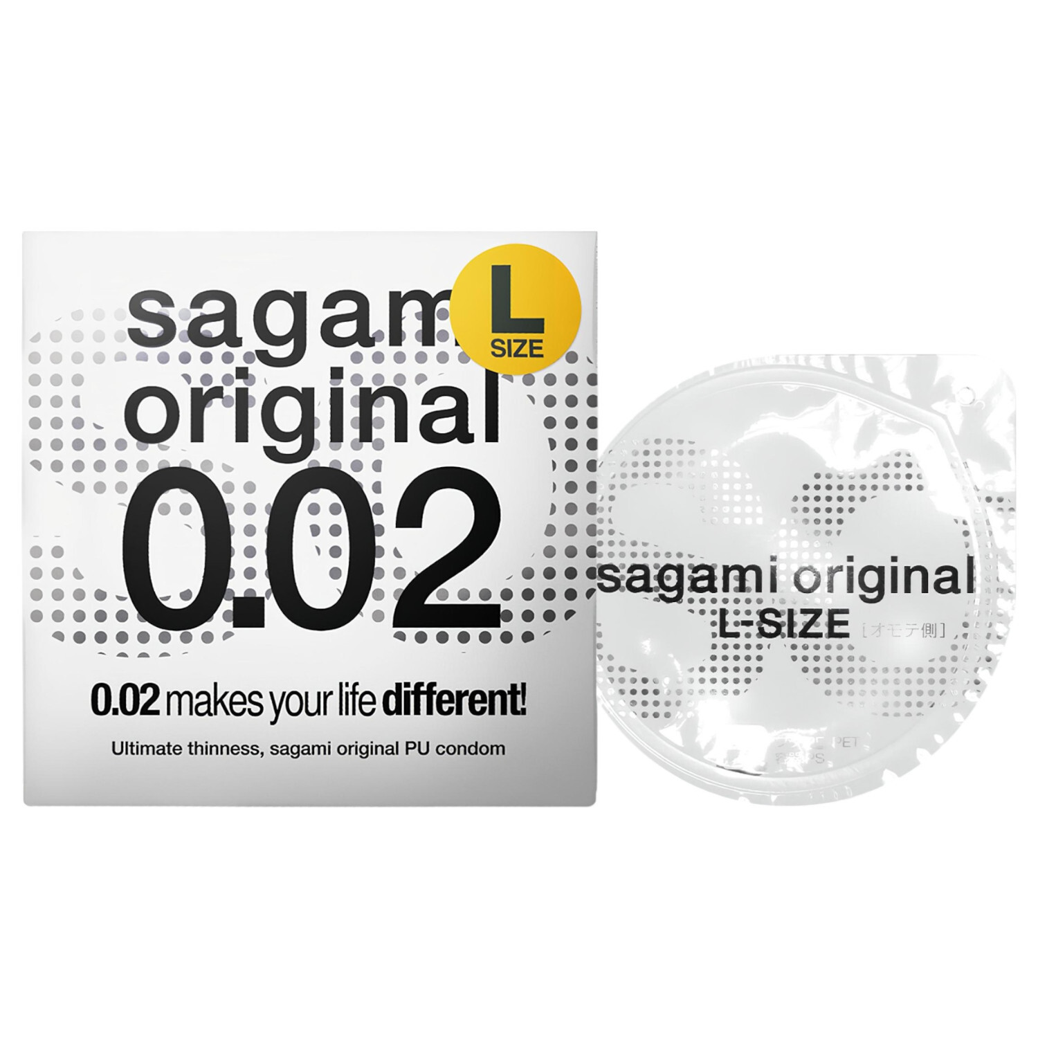 Sagami Original 0,02 L - kondom - 58mm (1ks)