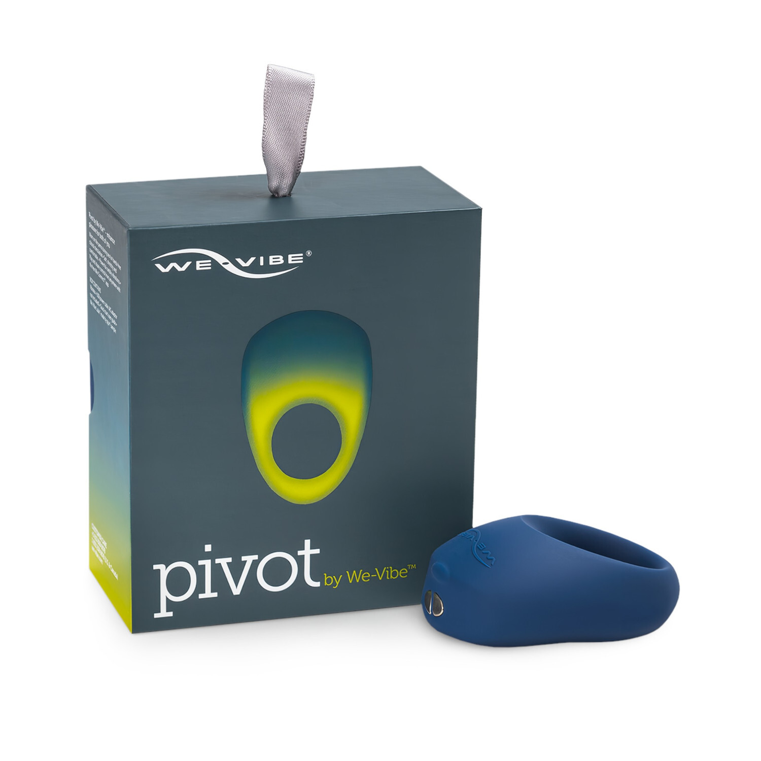 We-Vibe Pivot 2 - chytrý vibrační kroužek na penis (modrý)