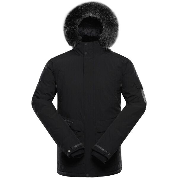 ALPINE PRO WERD 2 Pánská zimní bunda, černá, velikost