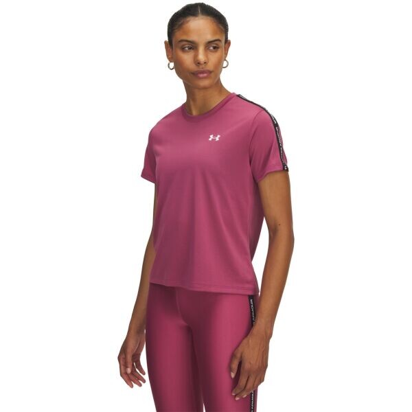 Under Armour TECH WORDMARK TAPE Dámské sportovní tričko, červená, velikost M