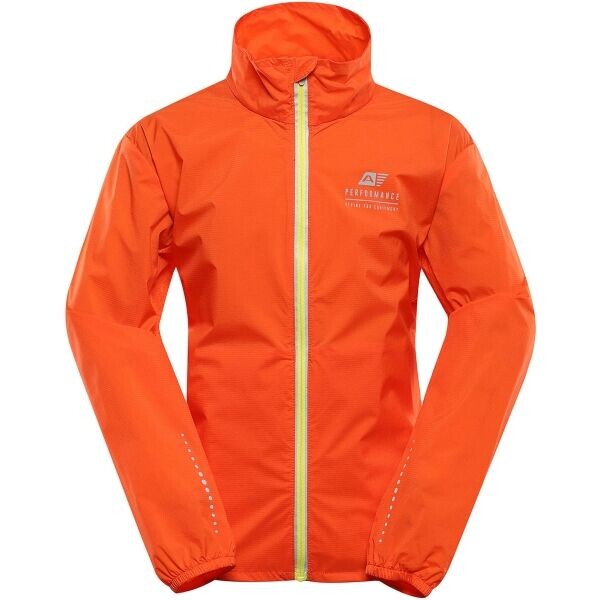 ALPINE PRO SPINO Dětská přechodová bunda, oranžová, velikost 140-146