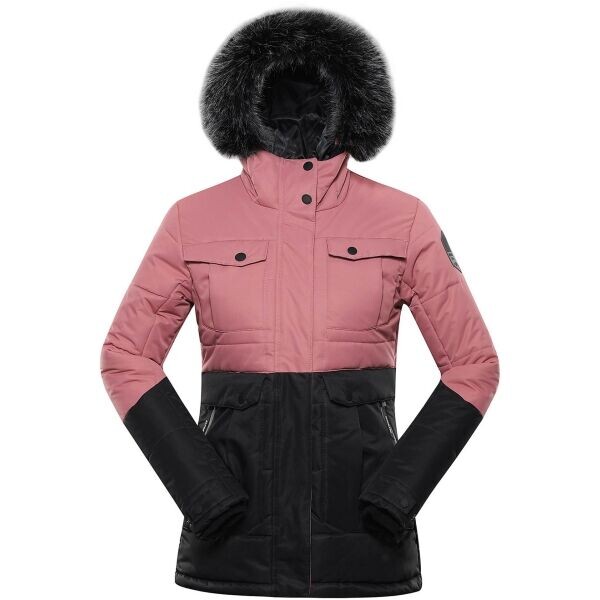 ALPINE PRO EGYPA Dámská zimní bunda, růžová, velikost