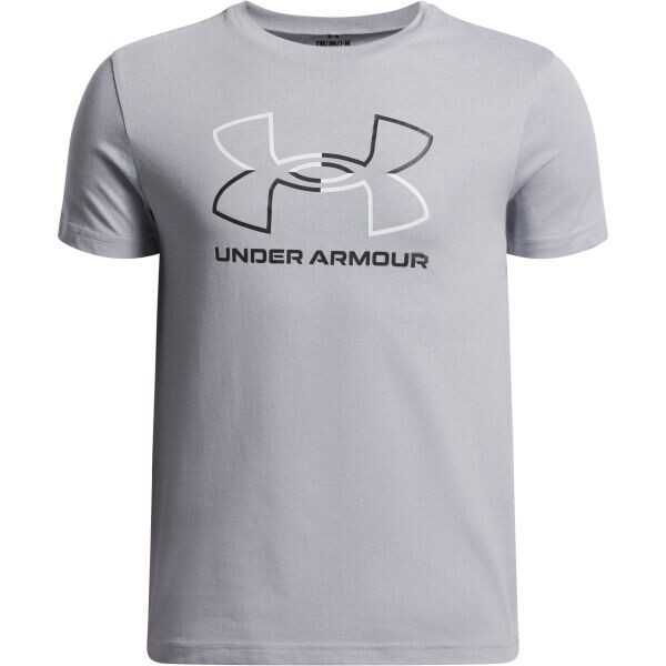 Under Armour GL FOUNDATION Chlapecké tričko, šedá, velikost M
