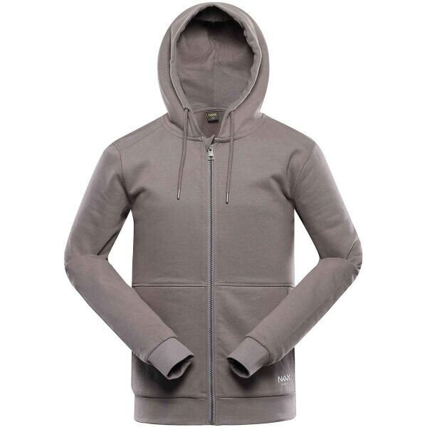 NAX REDAN Pánská sportovní mikina, šedá, velikost