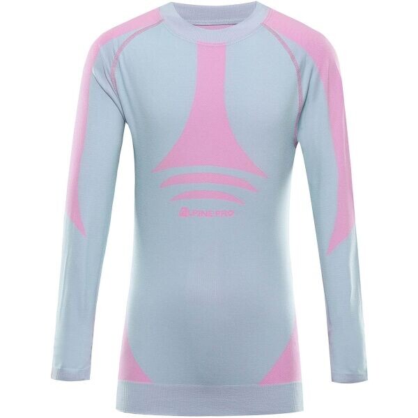 ALPINE PRO AMBOSO Dětské funkční spodní triko, světle modrá, velikost
