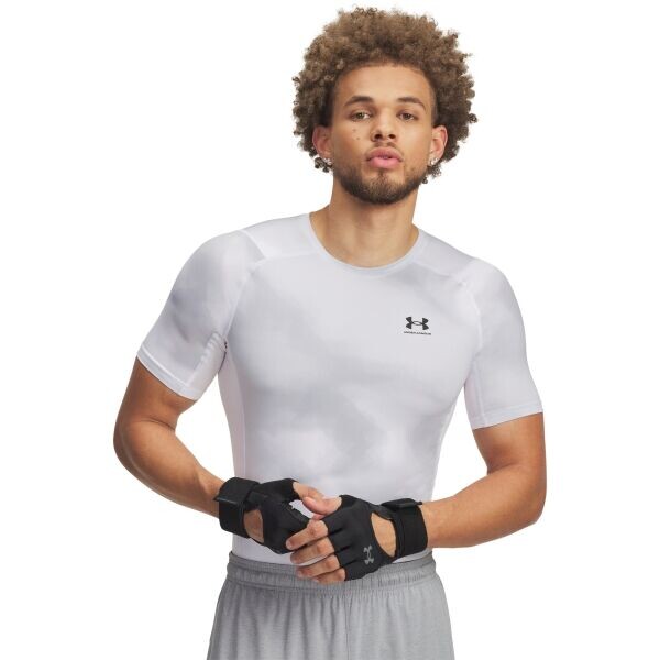 Under Armour HEATGEAR ARMOUR Pánské tričko, bílá, velikost L