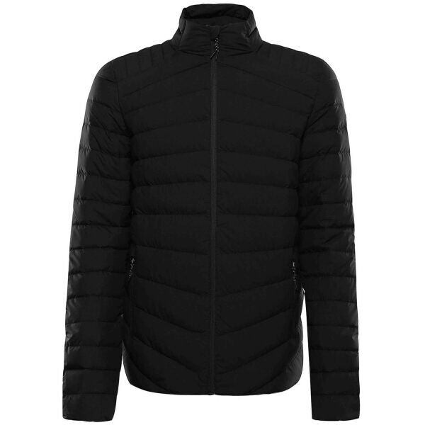 ALPINE PRO RETER Pánská péřová bunda, černá, velikost