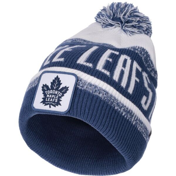 FANATICS TORONTO MAPLE LEAFS THRIVE CUFFED POM BEANIE Čepice, modrá, velikost