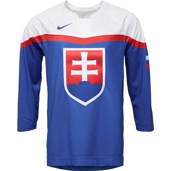Nike MEN'S IIHF REPLICA SLOVAKIA Pánský hokejový dres, modrá, velikost