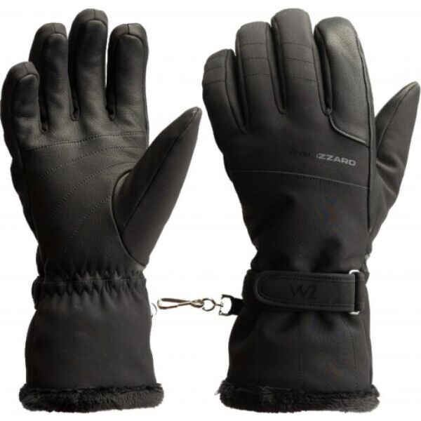 Blizzard GRACE W Dámské lyžařské rukavice, černá, velikost