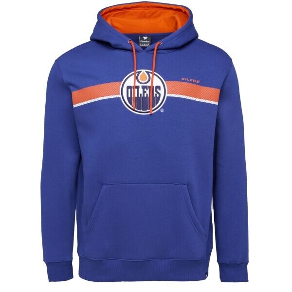 FANATICS EDMONTON OILERS WRIST SHOT HOODIE Mikina, modrá, velikost