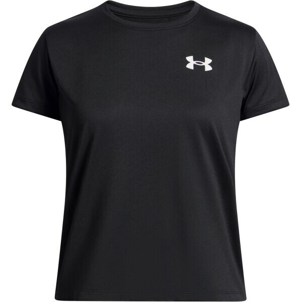 Under Armour TECH TEE Dívčí sportovní tričko, černá, velikost M