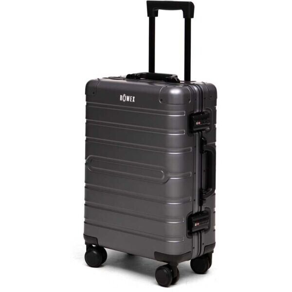 ROWEX ALUVISION M Cestovní kufr, tmavě šedá, velikost