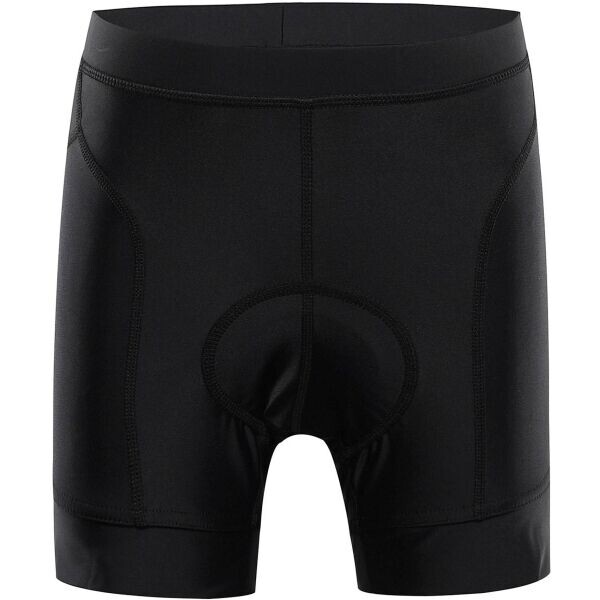 ALPINE PRO ARSO Dětské cyklo šortky, černá, velikost